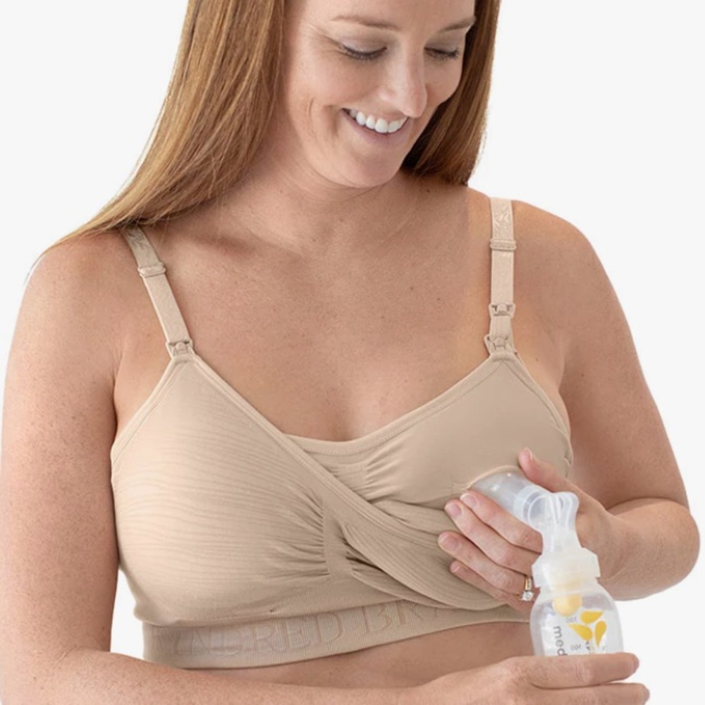 Kindred Bravely Nude Beige Nursing / Pumping Bra